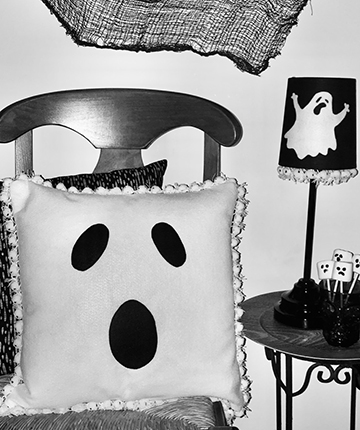 Boo Pillow and Lampshade